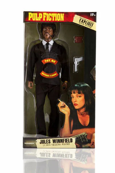 Pulp Fiction - Samuel L. Jackson Jules Winnfield Talking Figureㅤ – Beeline Creative – ActionFigureBrasil