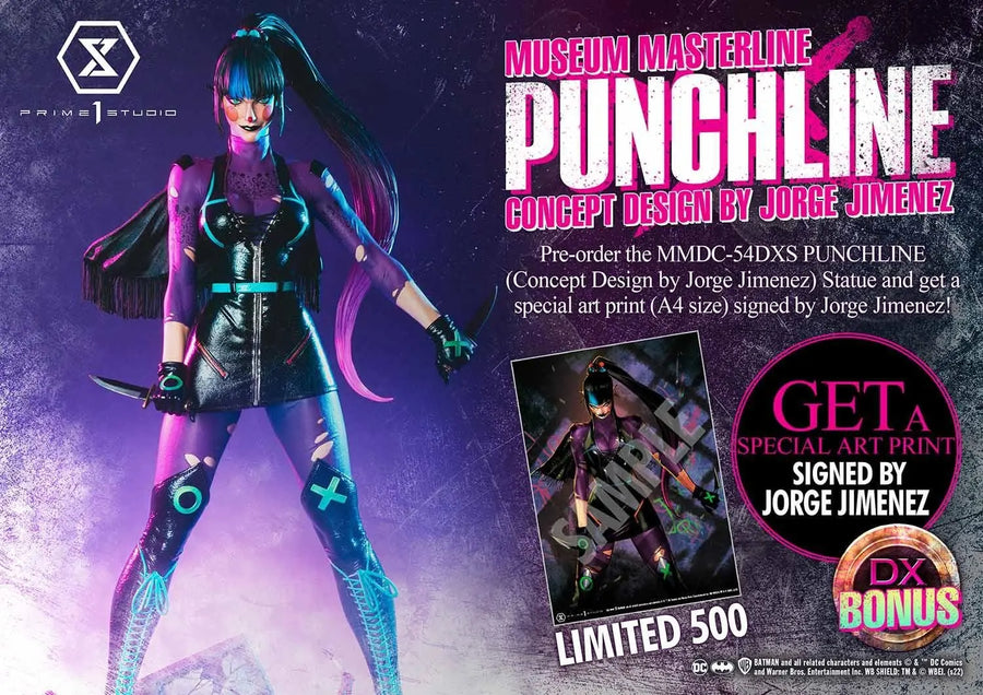 Punchline (Deluxe Bonus Version) Batman (Comics) – Prime1Studio – ActionFigure Brasil