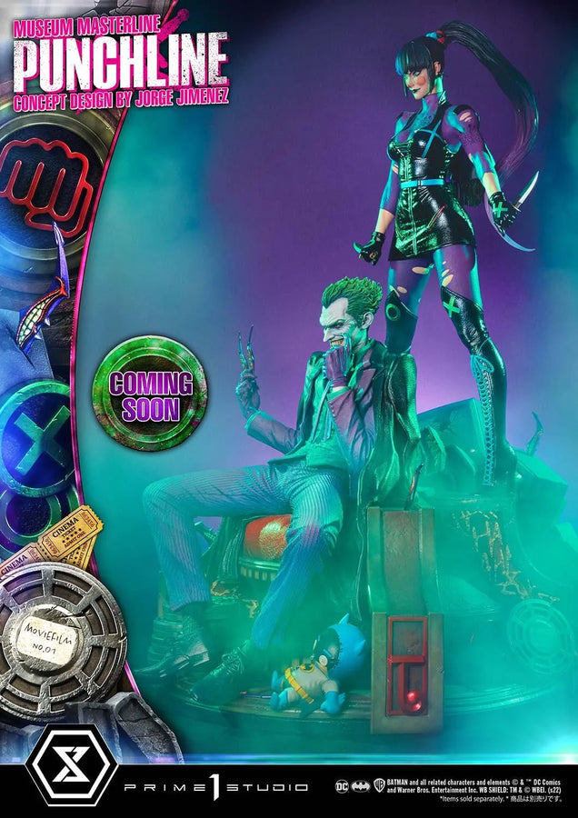 Punchline (Deluxe Bonus Version) Batman (Comics) – Prime1Studio – ActionFigure Brasil