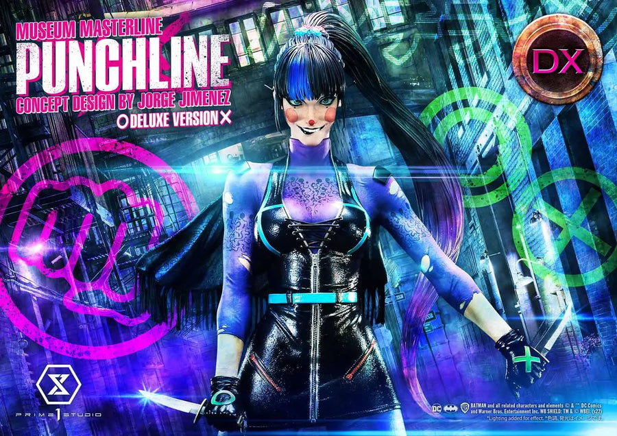 Punchline (Deluxe Bonus Version) Batman (Comics) – Prime1Studio – ActionFigure Brasil