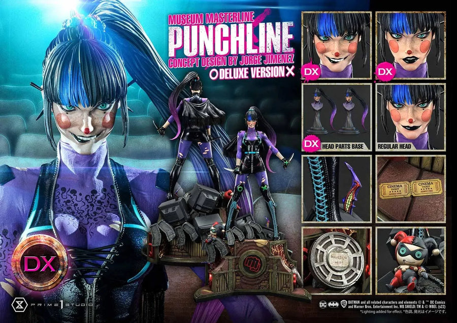 Punchline (Deluxe Version) Batman (Comics) – Prime1Studio – ActionFigure Brasil