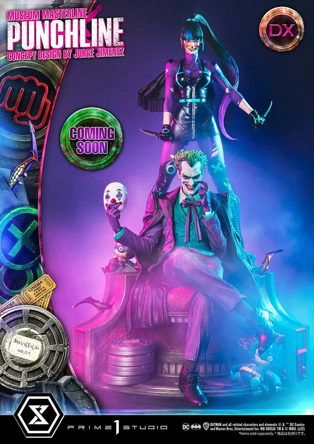 Punchline (Deluxe Version) Batman (Comics) – Prime1Studio – ActionFigure Brasil