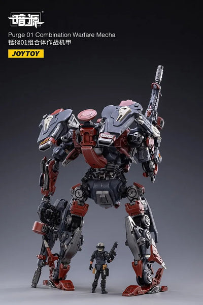 Purge 01 Combination Warfare Mecha (Black) – Joytoy – ActionFigure Brasil — ambientada