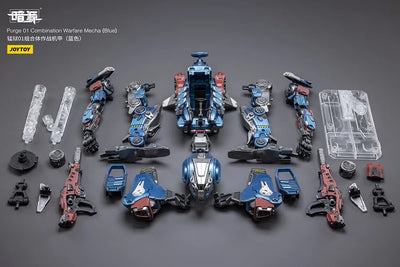 Purge 01 Combination Warfare Mecha (Blue) (Blue) – Joytoy – ActionFigure Brasil — embalagem