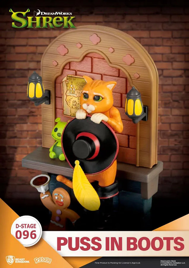 Puss in Boots Stage – Beast Kingdom – ActionFigure Brasil