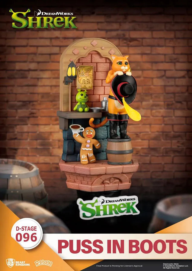 Puss in Boots Stage – Beast Kingdom – ActionFigure Brasil