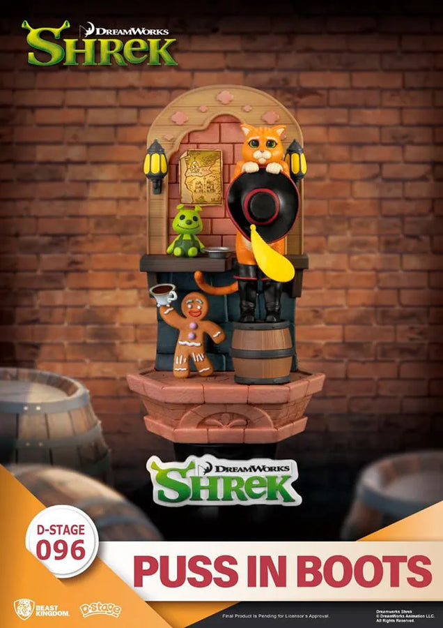 Puss in Boots Stage – Beast Kingdom – ActionFigure Brasil