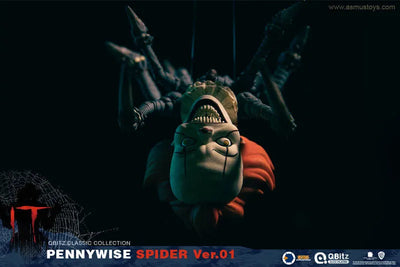 Q-bitz "IT: The End" Pennywise Spider Ver.1ㅤ – Asmus Toys – ActionFigureBrasil