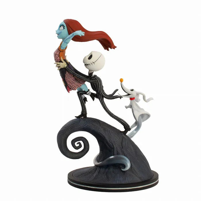 Q-Fig Elite The Nightmare Before Christmas Jack, I'm Flying Sally & Jack & Zeroㅤ – Quantum Mechanix – ActionFigureBrasil