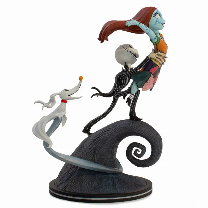 Q-Fig Elite The Nightmare Before Christmas Jack, I'm Flying Sally & Jack & Zeroㅤ – Quantum Mechanix – ActionFigureBrasil