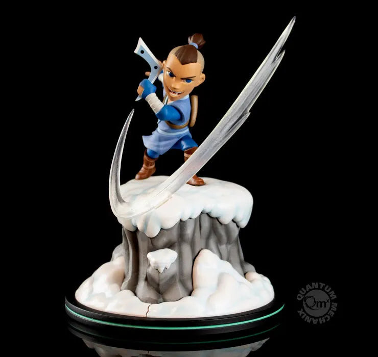 Q-Fig Max Elite / Avatar: the Legend of Aang: Sokka PVC Figureㅤ – Quantum Mechanix – ActionFigureBrasil