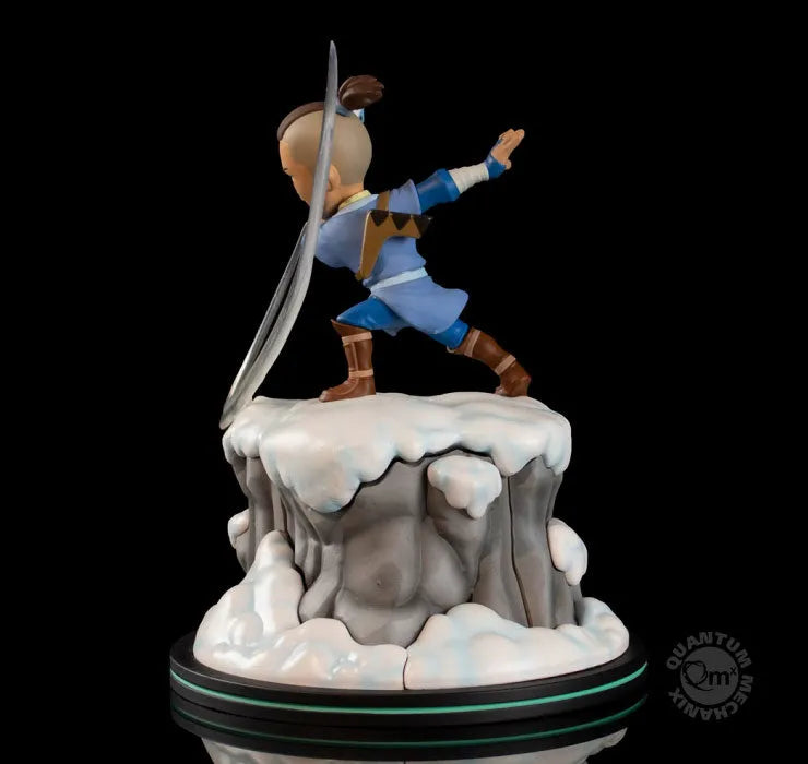 Q-Fig Max Elite / Avatar: the Legend of Aang: Sokka PVC Figureㅤ – Quantum Mechanix – ActionFigureBrasil