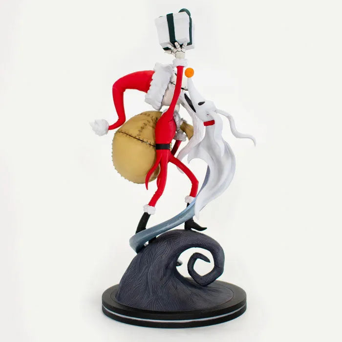 Q-Fig Max Elite The Nightmare Before Christmas: Sandy Claws Jack & Zero PVC Figureㅤ – Quantum Mechanix – ActionFigureBrasil