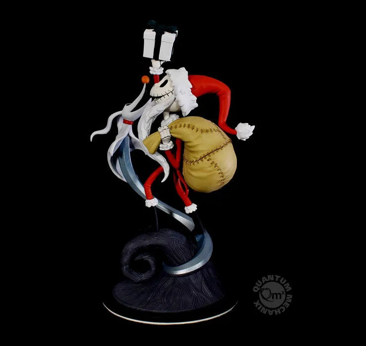 Q-Fig Max Elite The Nightmare Before Christmas: Sandy Claws Jack & Zero PVC Figureㅤ – Quantum Mechanix – ActionFigureBrasil