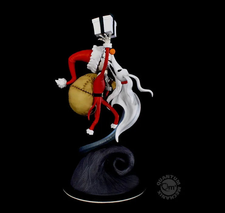 Q-Fig Max Elite The Nightmare Before Christmas: Sandy Claws Jack & Zero PVC Figureㅤ – Quantum Mechanix – ActionFigureBrasil