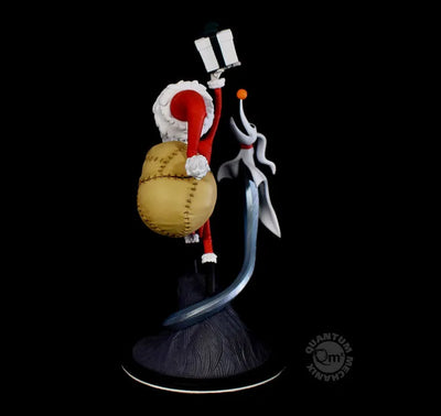 Q-Fig Max Elite The Nightmare Before Christmas: Sandy Claws Jack & Zero PVC Figureㅤ – Quantum Mechanix – ActionFigureBrasil — iluminação de estúdio