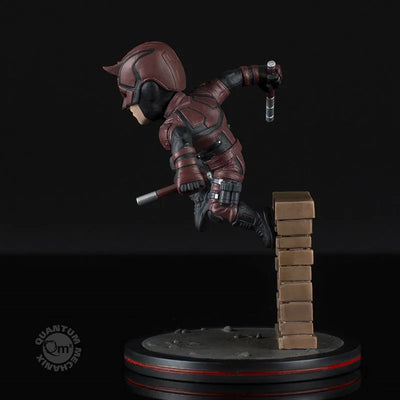 Q Pop - Marvel Daredevil: Daredevil PVC Figureㅤ – Quantum Mechanix – ActionFigureBrasil — embalagem