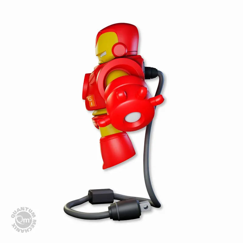 Qrew/ Marvel Comics: Iron Man Art Vinyl Figureㅤ – Quantum Mechanix – ActionFigureBrasil