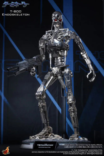 Quarter Scale The Terminator 1/4 Scale Figure: T-800 Endoskeletonㅤ – Puella Magi Madoka Magica – ActionFigureBrasil — ângulo diferente