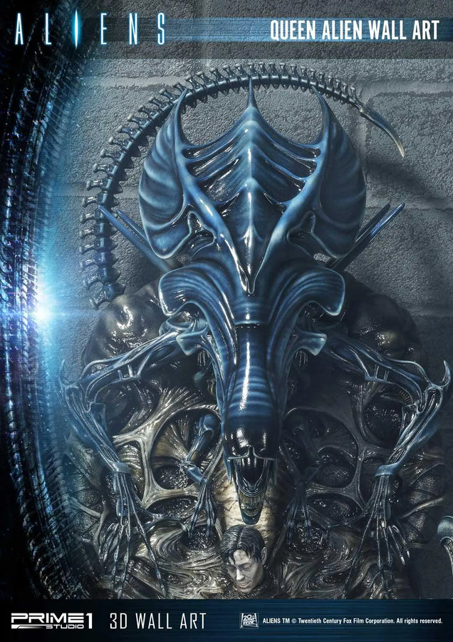 Queen Alien Wall Art (3D Wall Art Edition) Aliens (Film) – Prime1Studio – ActionFigure Brasil