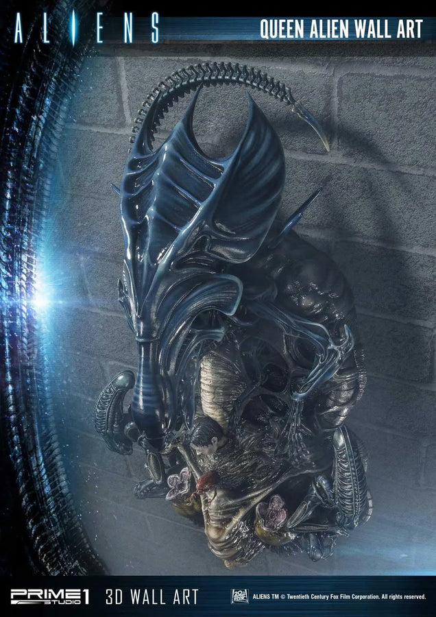 Queen Alien Wall Art (3D Wall Art Edition) Aliens (Film) – Prime1Studio – ActionFigure Brasil