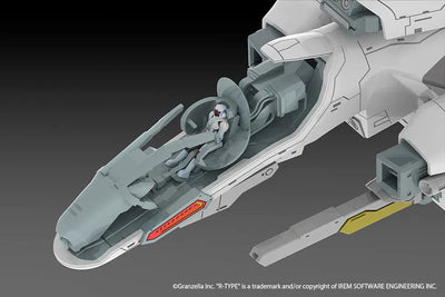 R-9A - ARROW-HEAD- Ver. - R-TYPE FINAL 2 - 1/100 (Plum)ㅤ – PLUM – ActionFigureBrasil — com base expositora
