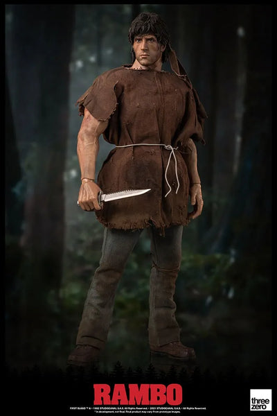 Rambo: First Blood – Threezero – ActionFigure Brasil — ângulo diferente
