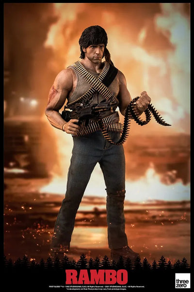 Rambo: First Blood – Threezero – ActionFigure Brasil — ambientada
