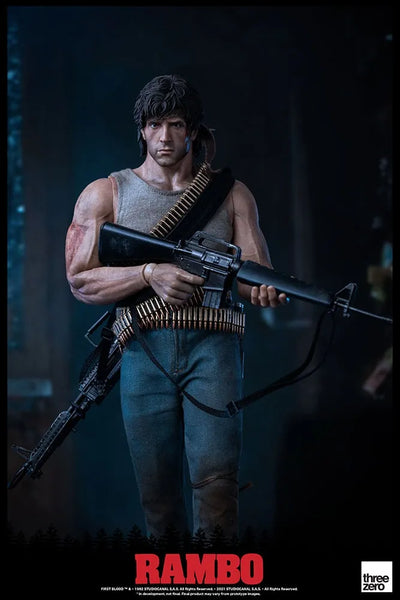 Rambo: First Blood – Threezero – ActionFigure Brasil — ângulo diferente