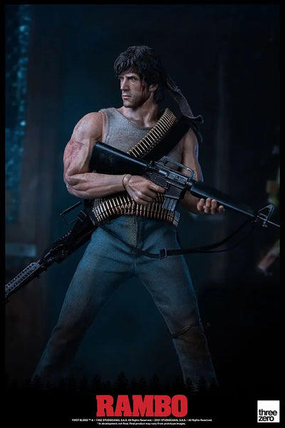 Rambo: First Blood – Threezero – ActionFigure Brasil — detalhe do produto