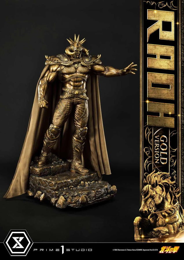 Raoh (Gold Version) Fist of the North Star – Prime1Studio – ActionFigure Brasil