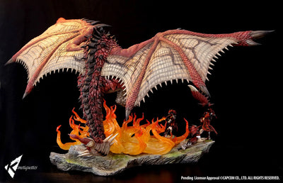 Rathalos: The Fiery Bundle – Kinetiquettes – ActionFigure Brasil — iluminação de estúdio