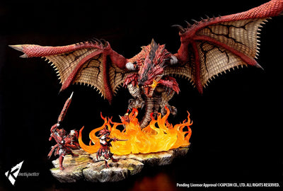 Rathalos: The Fiery Bundle – Kinetiquettes – ActionFigure Brasil — close