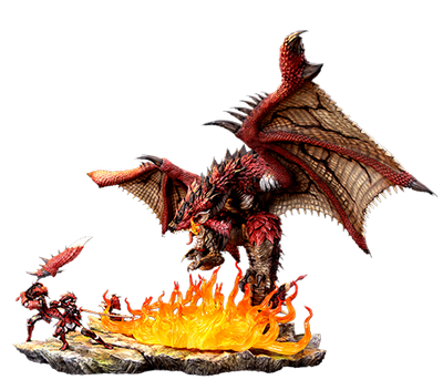 Rathalos: The Fiery Bundle – Kinetiquettes – ActionFigure Brasil — ambientada