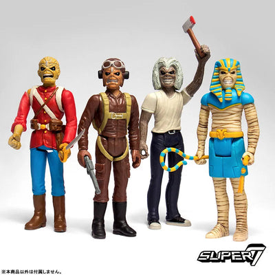 Re Action 3.75 Inch, Action Figure "Iron Maiden" Eddie the Head (The Trooper Ver.)ㅤ – Super7 – ActionFigureBrasil