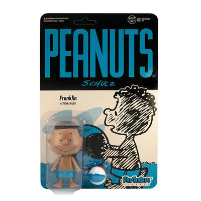 Re Action 3.75 Inch, Action Figure "Peanuts" Series 2 Franklinㅤ – Super7 – ActionFigureBrasil