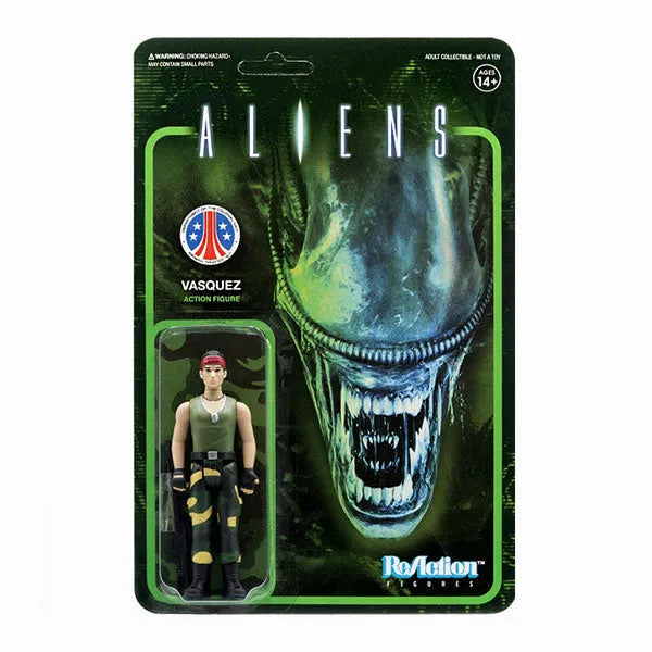 Re Action / Aliens: Jenette Vasquezㅤ – Super7 – ActionFigureBrasil