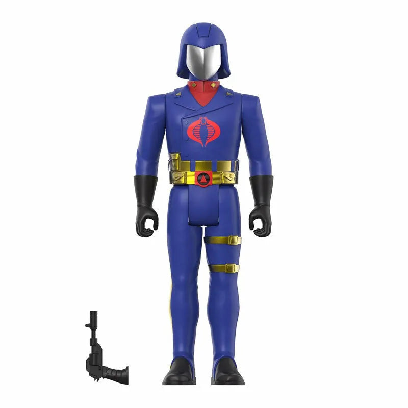 Re Action / G.I. Joe WAVE 3: Cobra Commander Toy Color verㅤ – Super7 – ActionFigureBrasil