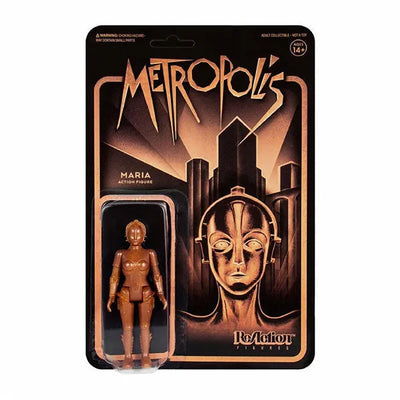 Re Action / Metropolis: Android Mariaㅤ – Super7 – ActionFigureBrasil — ângulo diferente