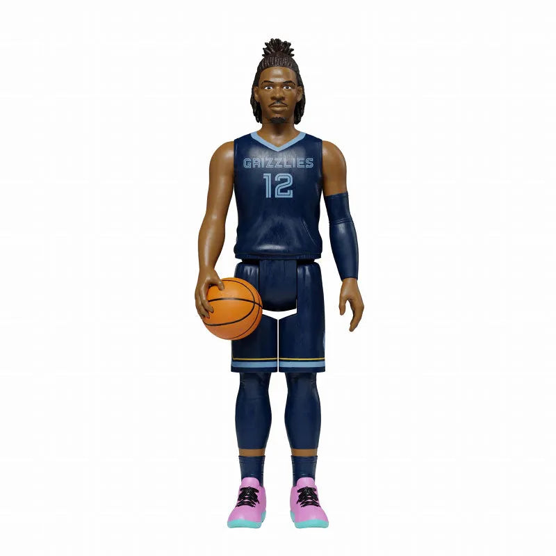 Re Action / NBA wave 4: Ja Morant (Memphis Grizzlies)ㅤ – Super7 – ActionFigureBrasil