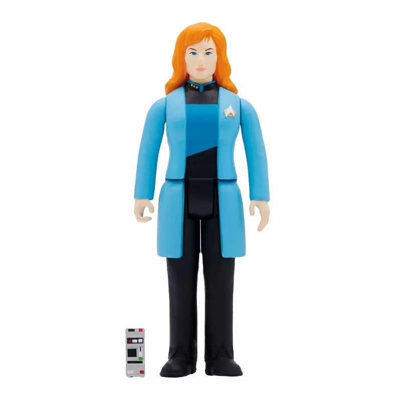 Re Action / Star Trek (Next Generation): Beverly Crusherㅤ – Super7 – ActionFigureBrasil