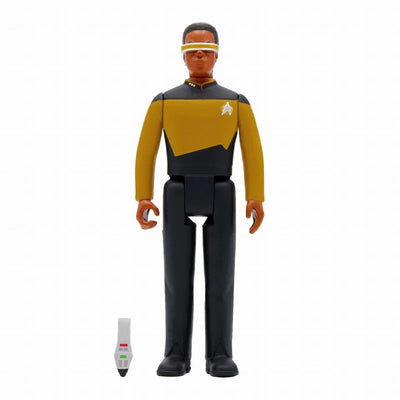 Re Action / Star Trek (Next Generation): Geordi La Forgeㅤ – Super7 – ActionFigureBrasil