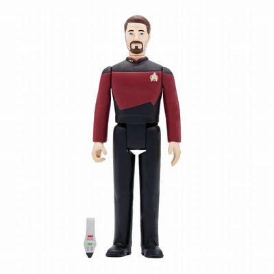 Re Action / Star Trek (Next Generation): William Rikerㅤ – Super7 – ActionFigureBrasil