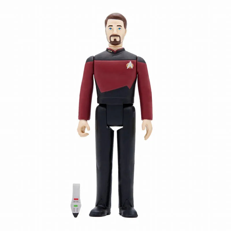 Re Action / Star Trek (Next Generation): William Rikerㅤ – Super7 – ActionFigureBrasil