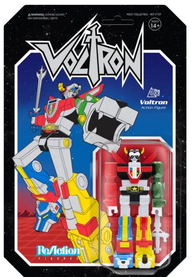 Re Action / Voltron: Voltron (Metallic Ver.)ㅤ – Super7 – ActionFigureBrasil