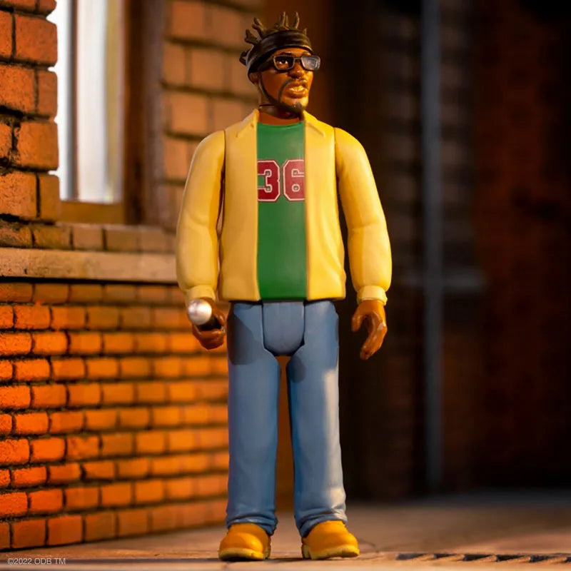 Re Action / Wu-Tang Clan: Ol' Dirty Bastard Brooklyn Zoo Ver.ㅤ – Super7 – ActionFigureBrasil