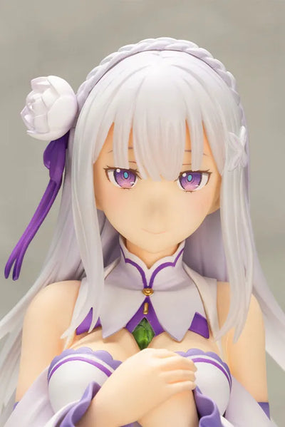 Re:Zero kara Hajimeru Isekai Seikatsu - Emilia - 1/7 - Memory's Journey (Kotobukiya)ㅤ – Kotobukiya – ActionFigureBrasil — ângulo diferente