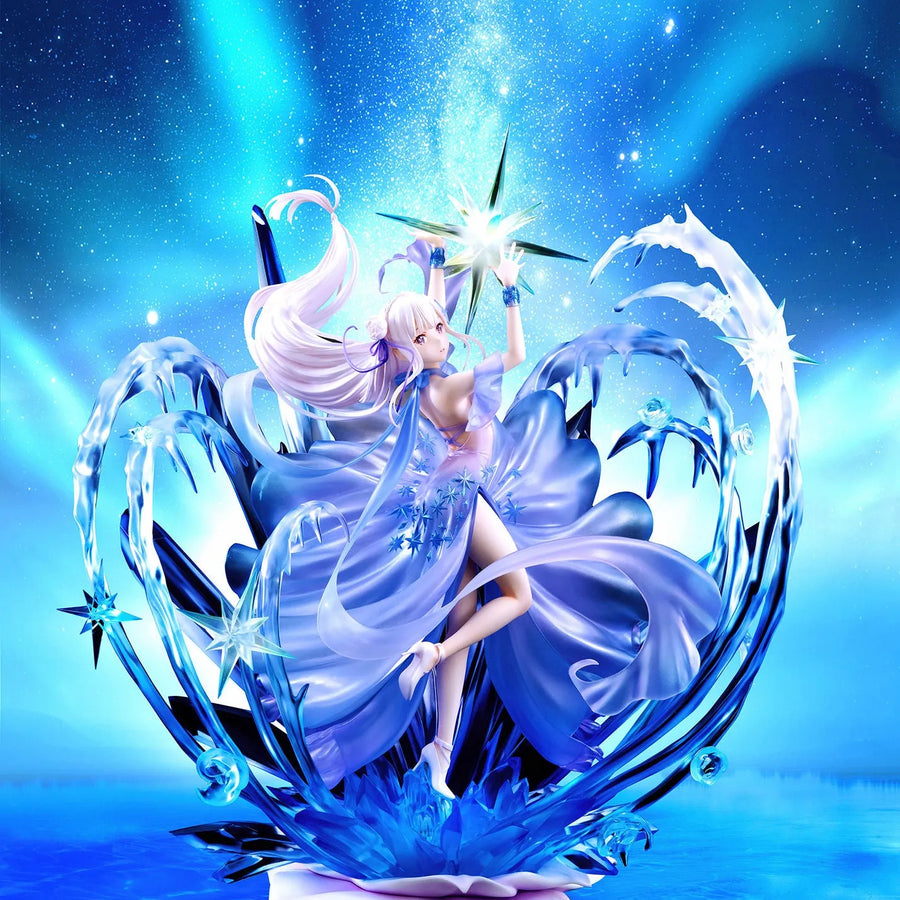 Re:Zero kara Hajimeru Isekai Seikatsu - Emilia - 1/7 - Shibuya Scramble Crystal Dress Ver. (Alpha Satellite, eStream) [Shop Exclusive]ㅤ – eStream – ActionFigureBrasil