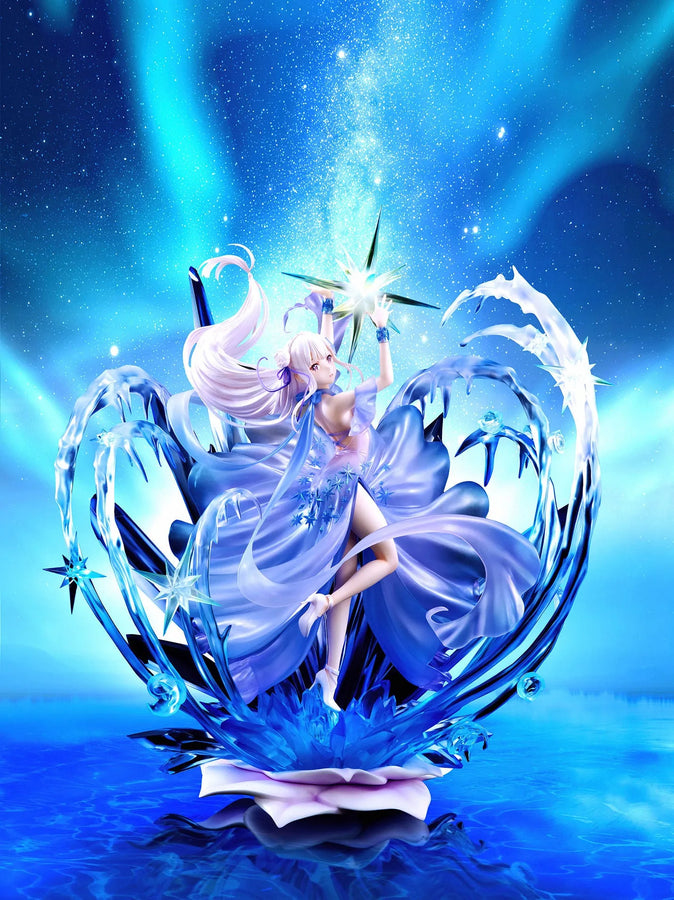 Re:Zero kara Hajimeru Isekai Seikatsu - Emilia - 1/7 - Shibuya Scramble Crystal Dress Ver. (Alpha Satellite, eStream) [Shop Exclusive]ㅤ – Alpha Satellite – ActionFigureBrasil