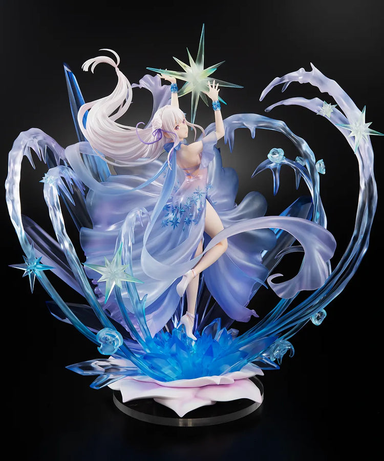 Re:Zero kara Hajimeru Isekai Seikatsu - Emilia - 1/7 - Shibuya Scramble Crystal Dress Ver. (Alpha Satellite, eStream) [Shop Exclusive]ㅤ – eStream – ActionFigureBrasil